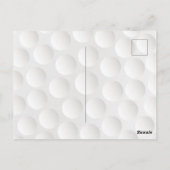 Golf Thema Golf Bar Mitzvah Dankjewel Briefkaart (Achterkant)