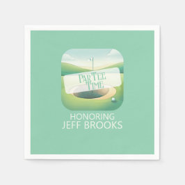 Golf Thema Green Party Servet