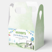 Golf Thema Jongen Verjaardagsfeestje Favor Box Bedankdoosjes (Geopend)