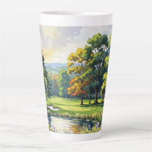 Golf Thema Latte Mok