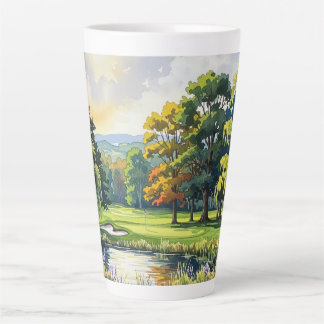 Golf Thema Latte Mok