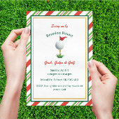 Golf-thema Master Party uitnodiging