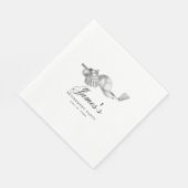 Golf Thema Pensioen Party Custom Servet (Hoek)