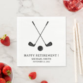 Golf Thema Pensioenfeest Servetten (Insitu)