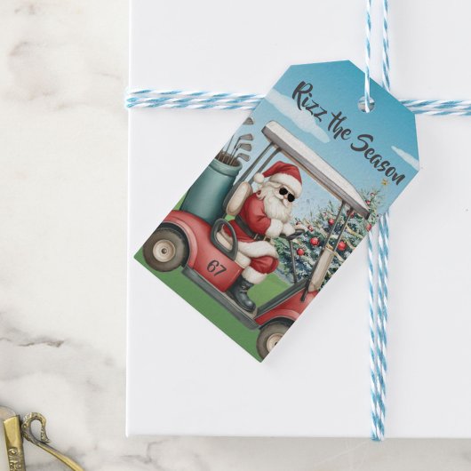 Golf Thema Rizz het Seizoen 67 Naam Cadeaulabel