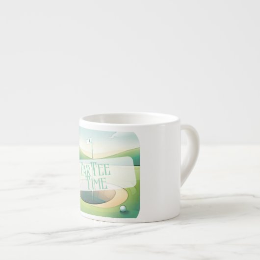 Golf thema specialiteit Mok (Voorkant rechts)