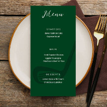Golf Thema Verjaardagsfeest Menu Kaart