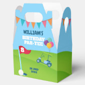 Golf Thema Verjaardagsfeest Partij Bedankdoosjes (Geopend)