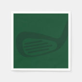 Golf Thema Verjaardagsfeest Servetten (Voorkant)