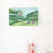 Golf Thema | Verjaardagsfeest Welkom Banner (Insitu)