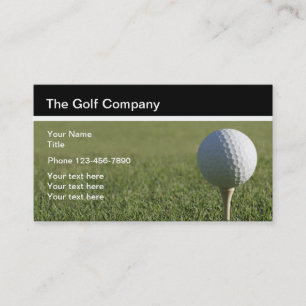 Golf Thema Visitekaartje