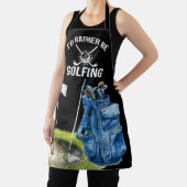 Golf thema voor golfer schort (Insitu)