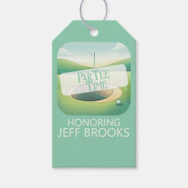 Golf themafeest cadeaulabel