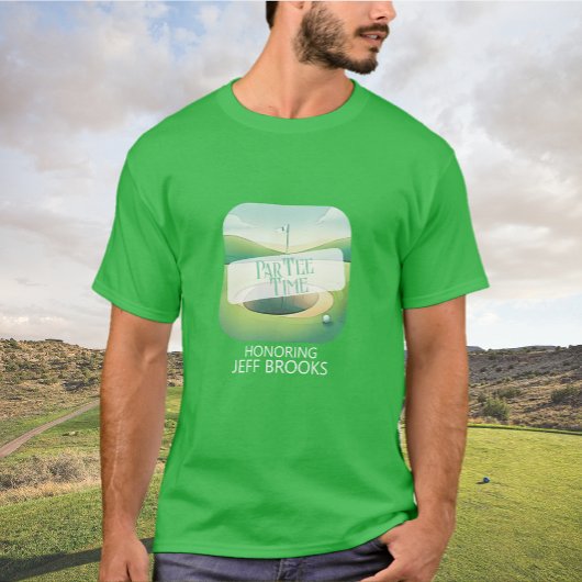 Golf themafeest t-shirt