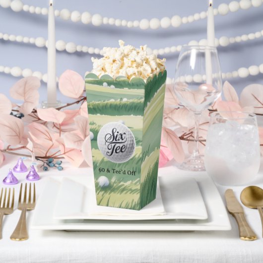 Golf Theme 60 & Tee’d Off Birthday Party  Bedankdoosjes (Huwelijk)