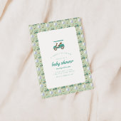 Golf Theme Baby shower Invitation Sjabloon Kaart