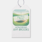 Golf Theme Cadeaulabel (Voorkant)