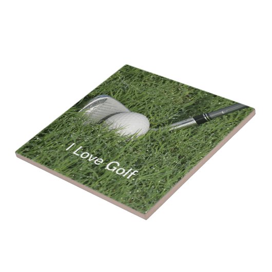 Golf Theme Ceramic Tile 4 Tegeltje (Zijkant)