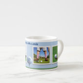 Golf Theme Golfer Dad Instant Photo Espresso Cup Espresso Kop (Voorkant rechts)