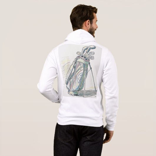 Golf Theme Hoodie (Achterkant volledig)