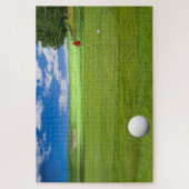 Golf Theme Jigzaag Puzzle Legpuzzel (Verticaal)