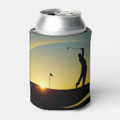 Golf Theme Koelbox - HAMbWG Blikjeskoeler (Blikje Voorkant)