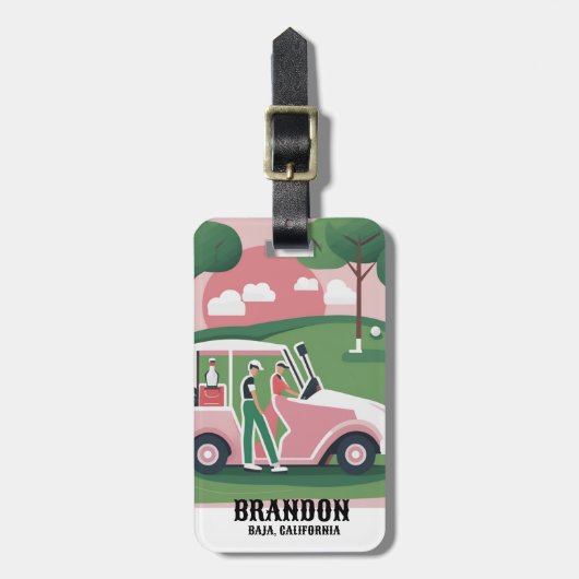  Golf Theme Labels | Golfbaan bij mij in de buurt (Voorkant verticaal)