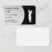 Golf Theme Modern Deisgn Visitekaartje (Voorkant / Achterkant)