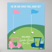 Golf Theme Raad Schatje's Geslacht Poster (Voorkant)