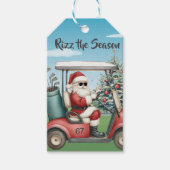 Golf Theme Rizz the Season 67 Name Cadeaulabel (Voorkant)