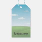 Golf Theme Rizz the Season 67 Name Cadeaulabel (Achterkant)