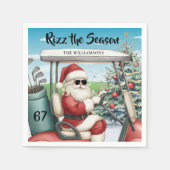 Golf Theme Rizz the Season 67 Name Servet (Voorkant)