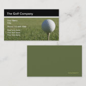 Golf Theme Visitekaartje (Voorkant / Achterkant)