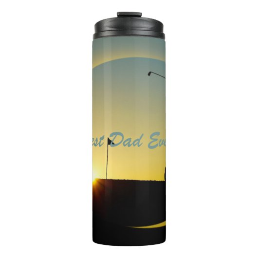 Golf Theme Water Bottle - HAMbWG Thermosbeker (Voorkant)