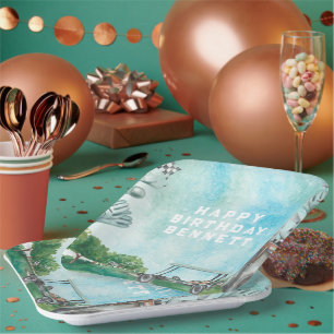 Golf Thgerespecteerd   Borden van zeedagen voor T  Papieren Bordje