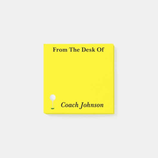 Golf Thgerespecteerd Notes (Voorkant)