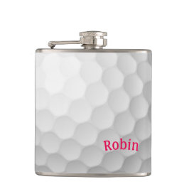 Golf Thgerespecteerde Flask gepersonaliseerd voor  Heupfles