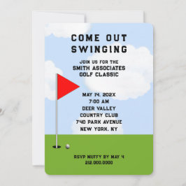 Golf Thmet uitnodigingen