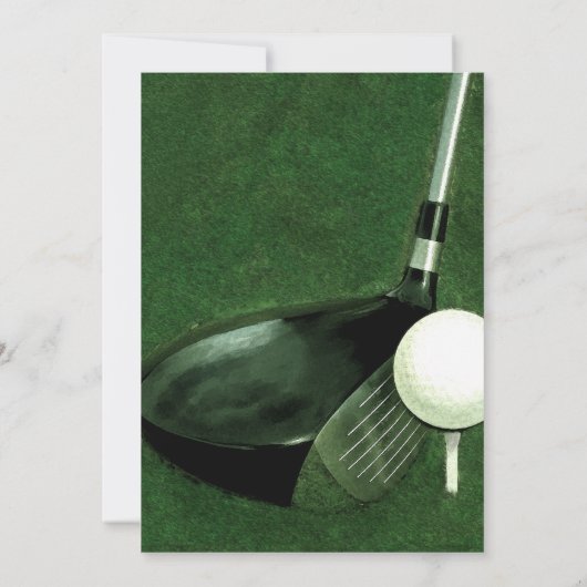 Golf Threaditation Kaart (Achterkant)