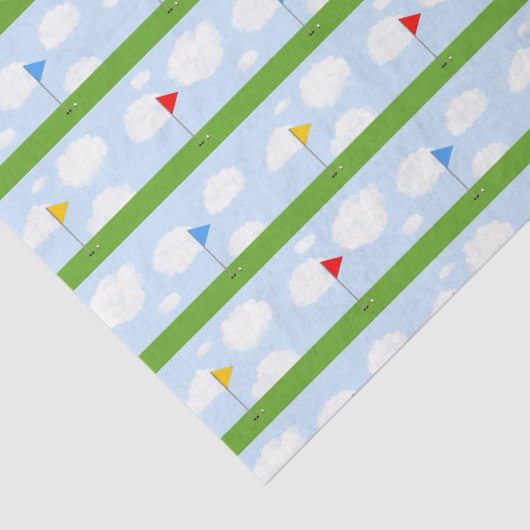 Golf Threadratie Tissuepapier (Detail)