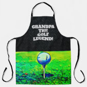 Golf Threadsport opa Legende Funny Schort (Voorkant)