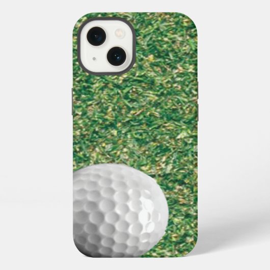 Golf Tijd om te putten iPhone Hoesje (Achterkant)