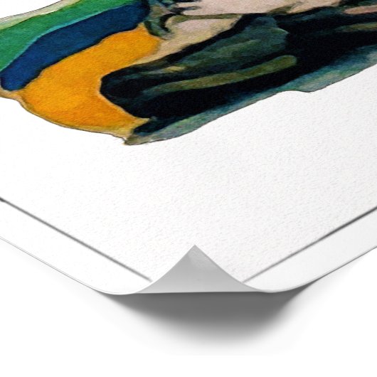 Golf Time Waterverf -  Golf Print 1931 (Hoek)