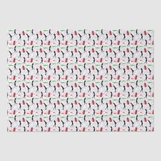 Golf Tissue Papier (Dames) (Voorkant)