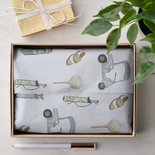 Golf Tissuepapier (Geschenk)