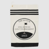 Golf Toernooi Clubnaam Golfhanddoek (Voorkant)