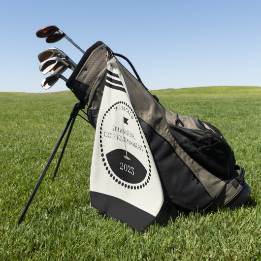 Golf Toernooi Clubnaam Golfhanddoek (Groen)