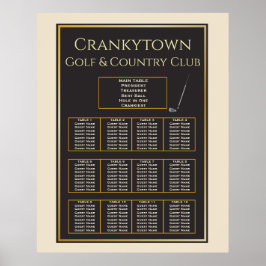 Golf Toernooi 🏌 Zittabel Poster