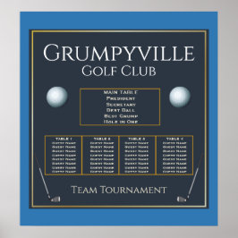 Golf Toernooi 🏌 Zittabel Poster