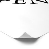 Golf Tournament Classic Event Sign Poster (Hoek)